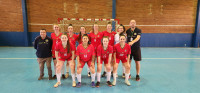 Time de futsal feminino da IDEAU vence JUGs 2024